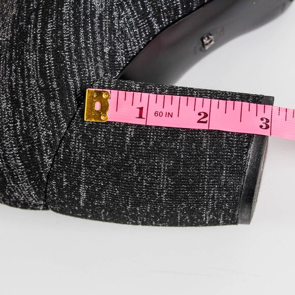 Kenneth Cole ALORA Black Shimmer Knit Sock Bootie Size 10M - Picture 8 of 9